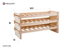 stojak na wino regał na wino półka na wino półki na wino na wino półki na wino regał meblenawino