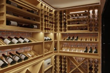 Projekt dębowej piwniczki na wino 01
