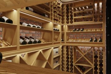 Nowy projekt dębowej piwniczki na wino 05